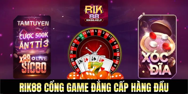 Giới Thiệu Rik88 Với Kho Game Cá Cược Đa Dạng