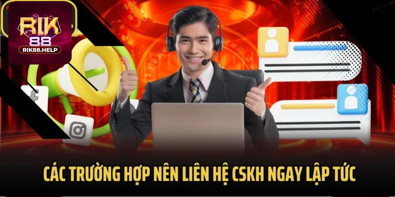 Liên hệ Rik889 qua số hotline