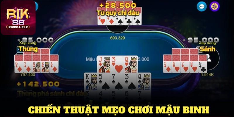 Luật chơi bài Mậu Binh Rik88 anh em cần nắm được