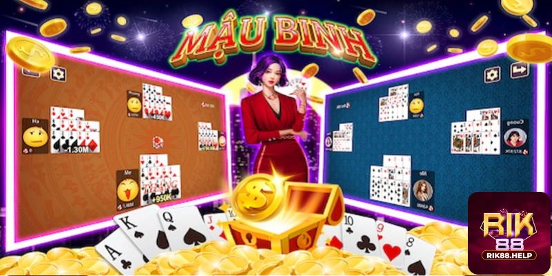 Cách chơi Mậu Binh Rik88 tính đề hàng