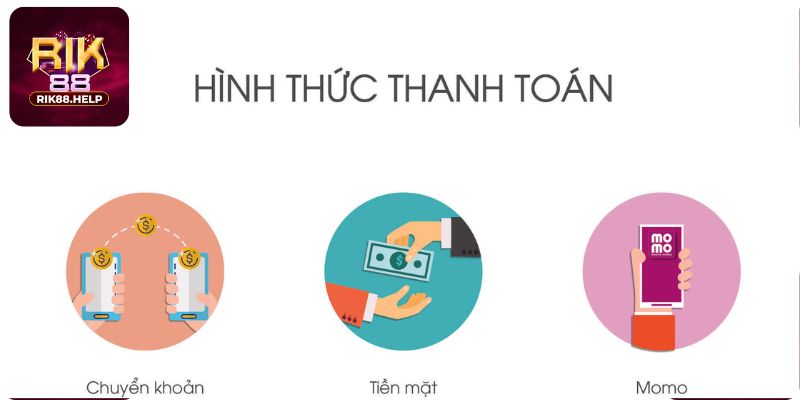 Phương thức thanh toán Rik88 rút tiền cực an toàn và nhanh chóng