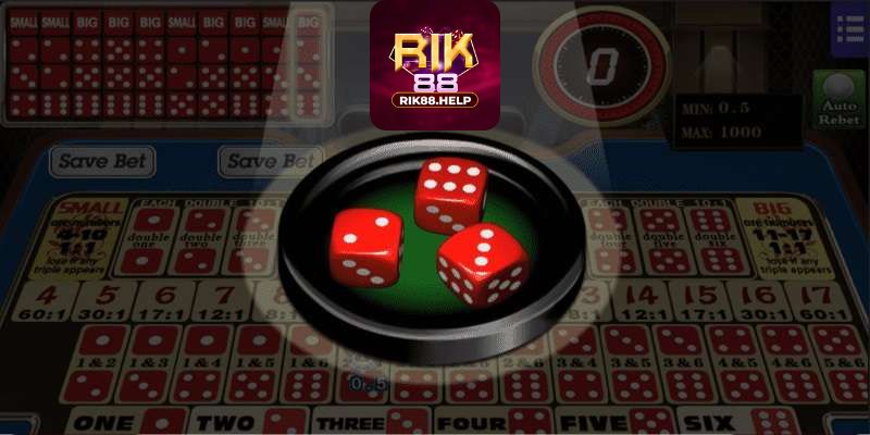 Luật chơi game Sicbo Rik88 đơn giản và dễ hiểu