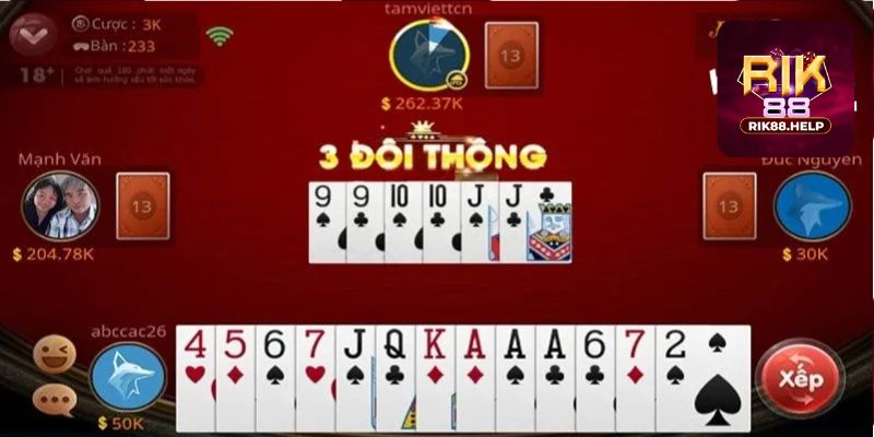 Những quy tắc cơ bản cần biết khi chơi Tiến Lên Rik88